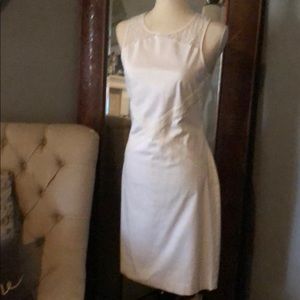 Sleeveless White Dress